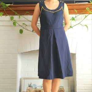 Nautica gold chain boat dress